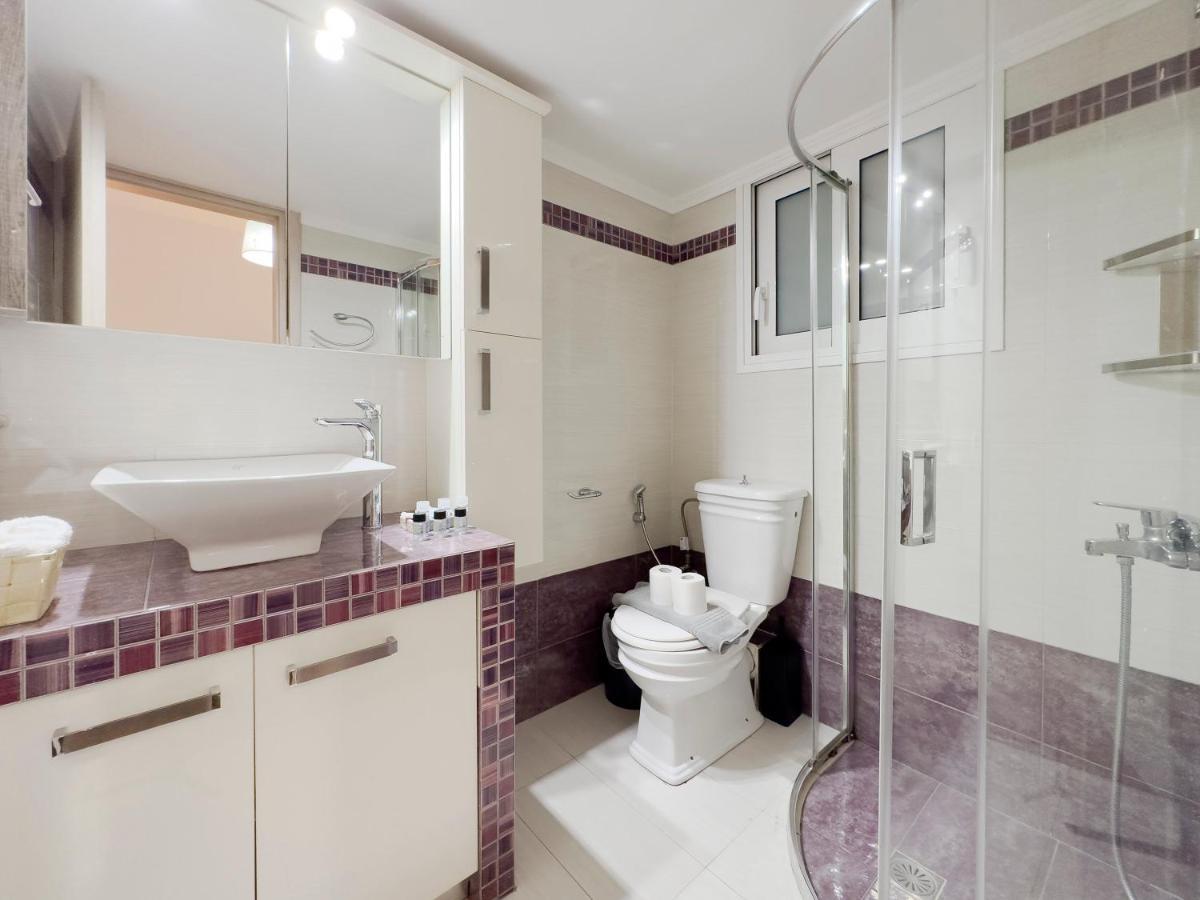 Aristotelous Spacious 109Sqm Apt In Atena Exterior foto