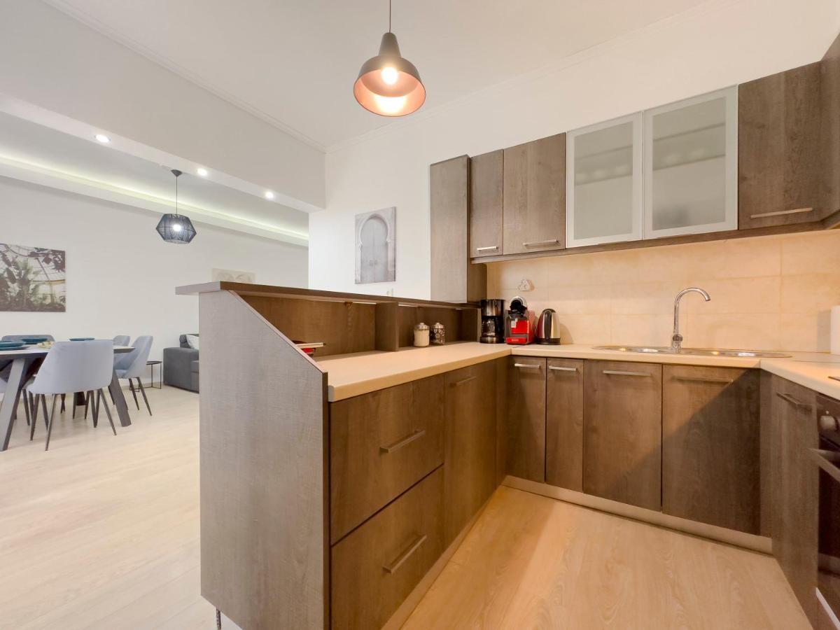 Aristotelous Spacious 109Sqm Apt In Atena Exterior foto
