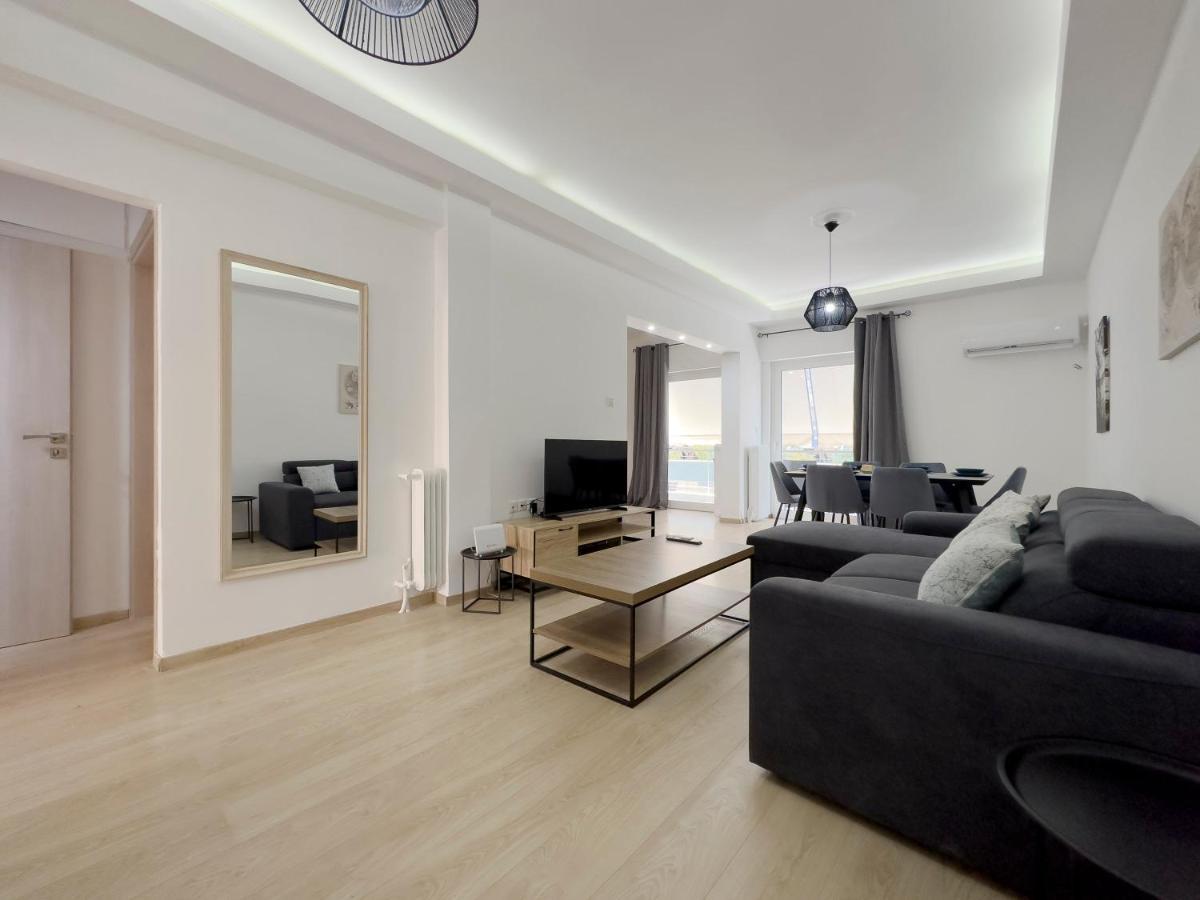 Aristotelous Spacious 109Sqm Apt In Atena Exterior foto